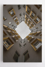 Perspectiva dos Prédios Retangulares