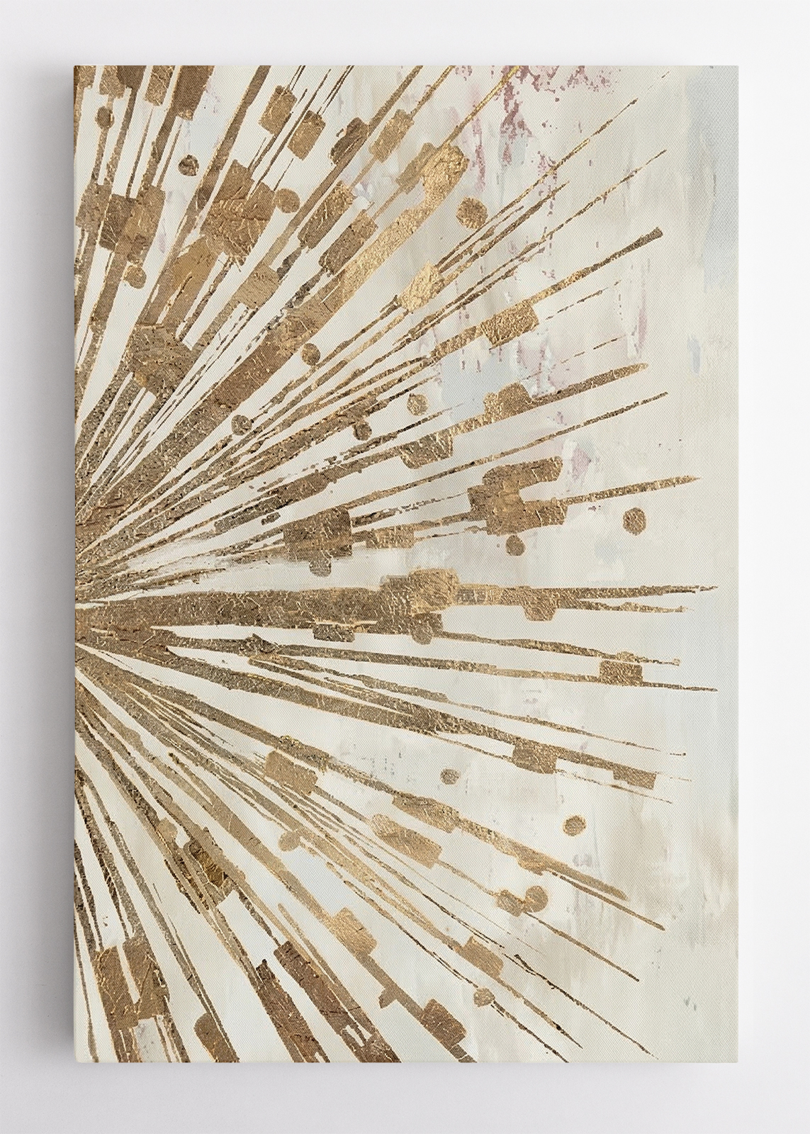 mockup-sem-moldura_Quadro-Abstrato-Explosão-Dourada Explosão Dourada - Imagem 1